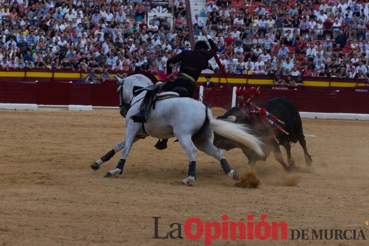 Corrida de Rejones en la Feria Taurina de Murcia (Andy Cartagena, Diego Ventura, Lea Vicens)