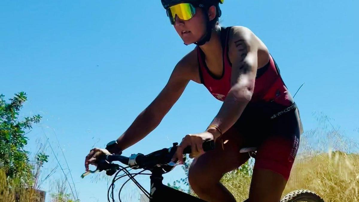 Una de las disciplinas del triatlón.