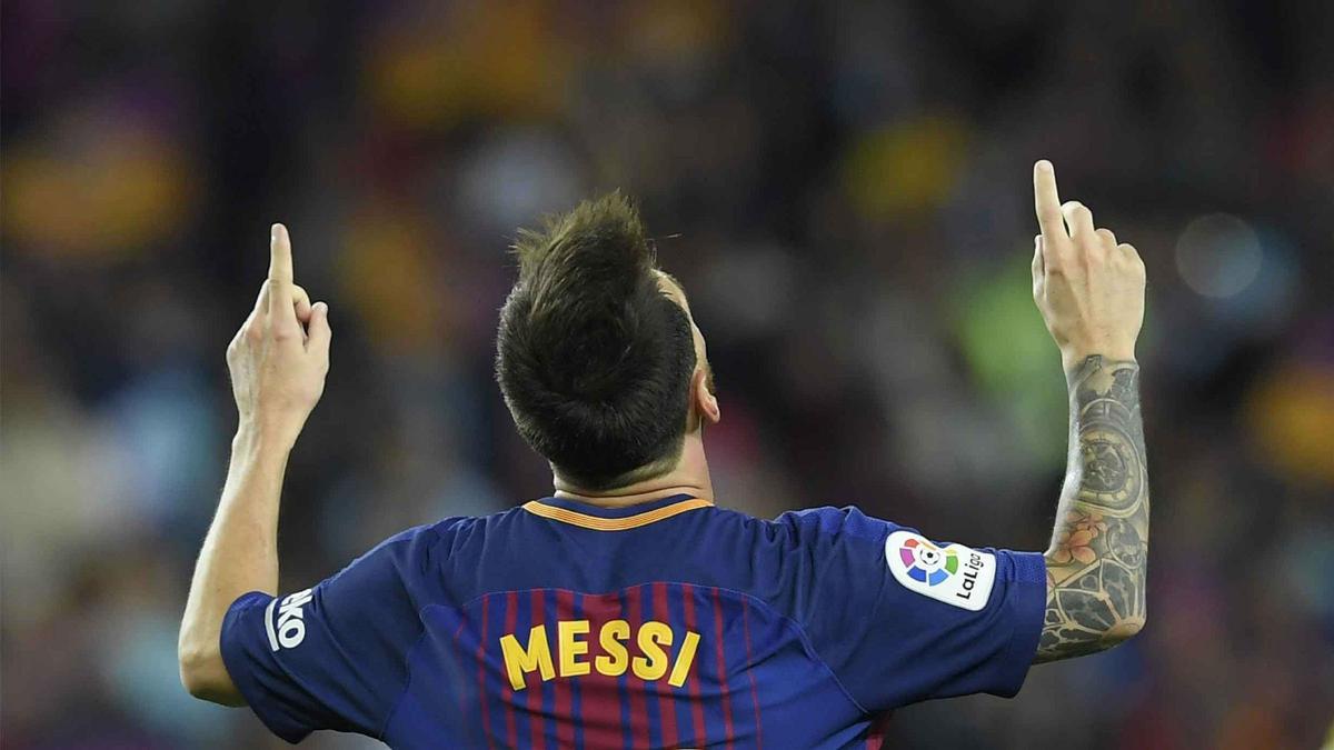 LALIGA | Barça-Espanyol (5-0): Los tres goles de Messi