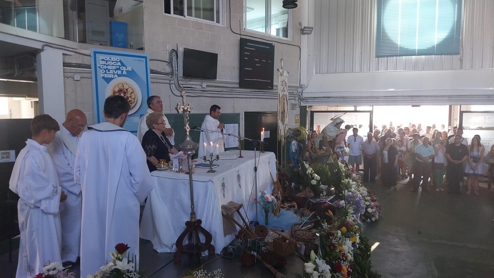 Devoción en Bueu por la Reina de los Mares