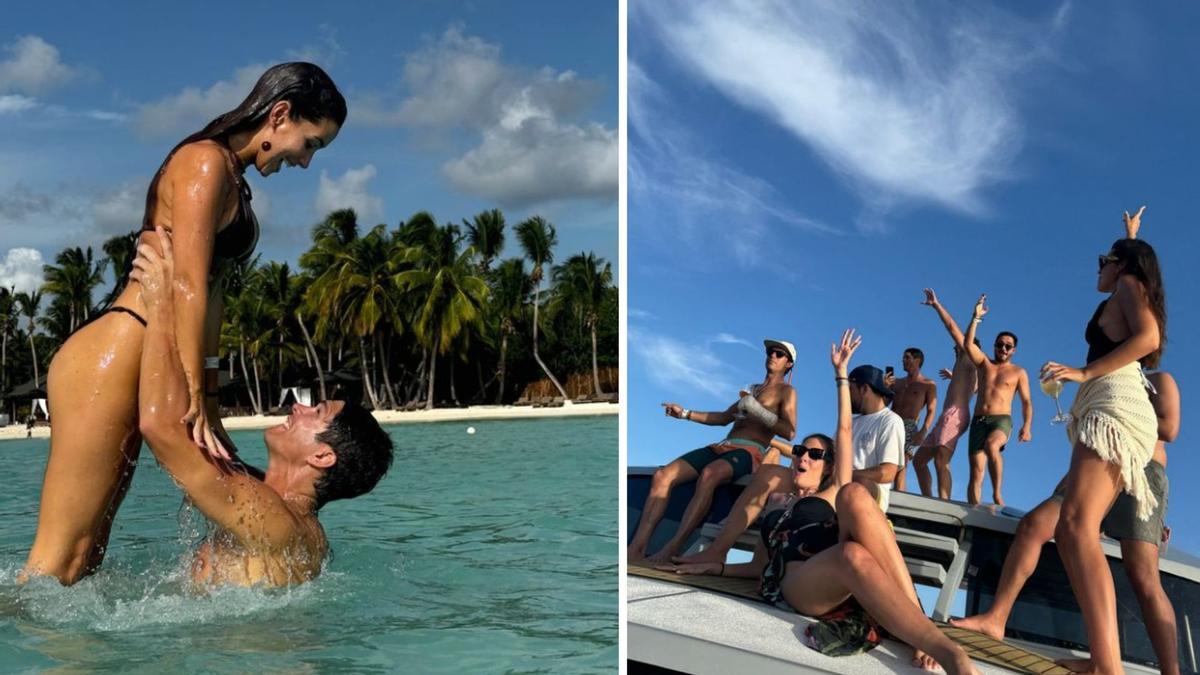 María Pombo celebra sus 30 años acompañado de sus amigos