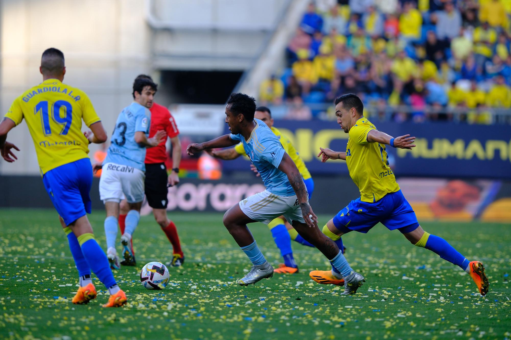 Todas las imágenes de la derrota del Celta ante el Cádiz