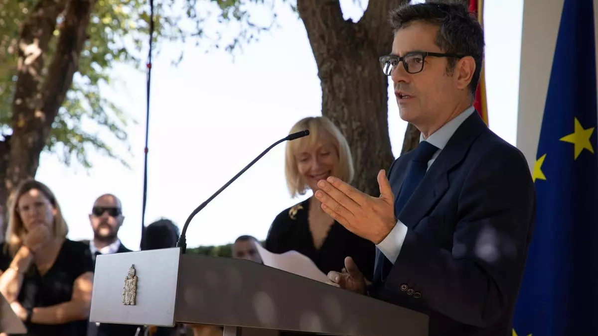 Félix Bolaños: "¿Rubiales? Si no se producen acontecimientos, el Gobierno va a actuar"