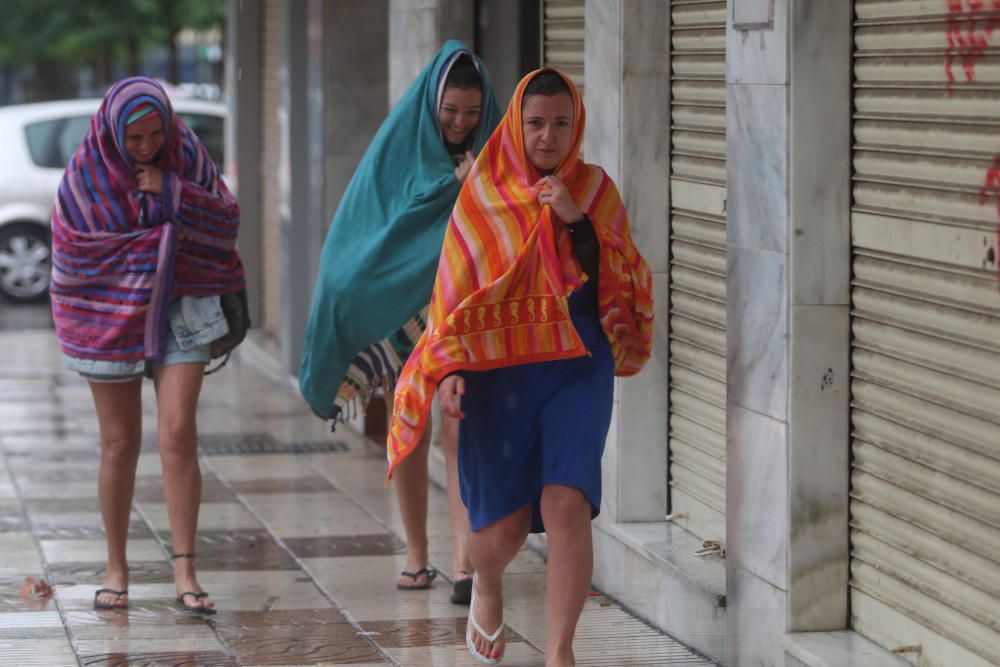 Tormenta en Ibiza