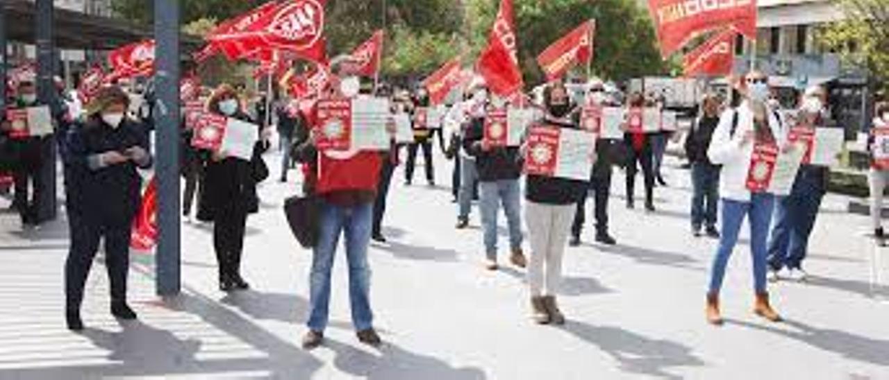 Los sindicatos salen hoy a las calles