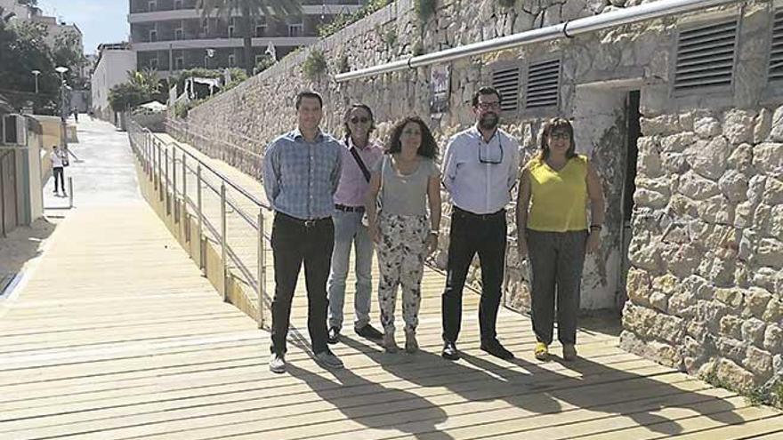 Un nuevo acceso a la Platja de Cala Major