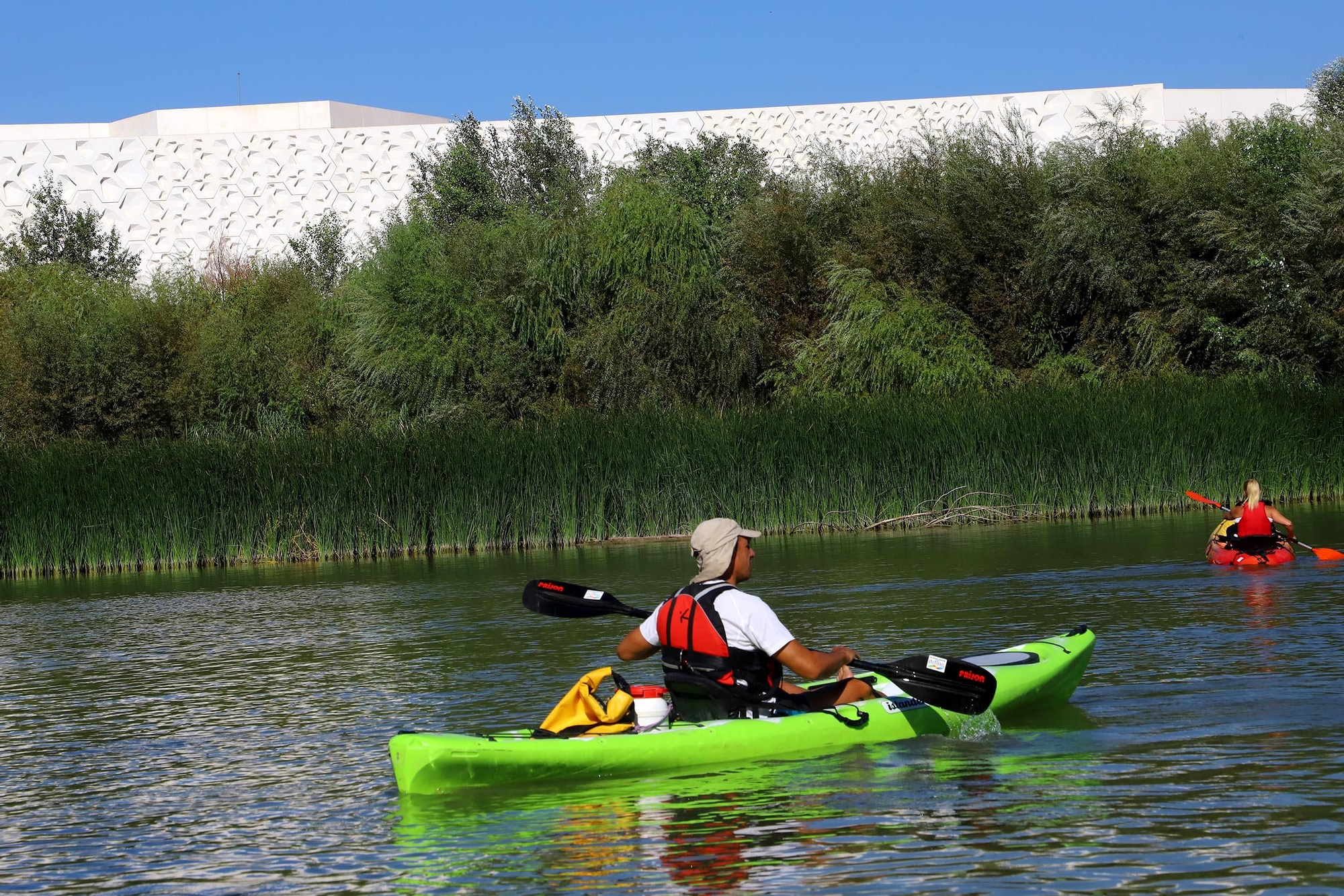 Paseos en kayak por el róio Guadalquivir