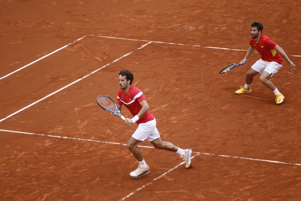 Partido de dobles España-Alemania