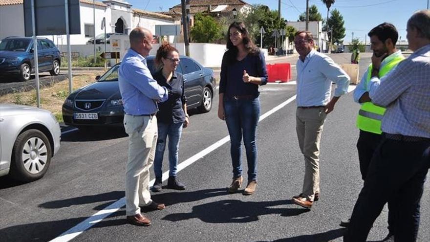 Culminan las obras de la carretera de San Antonio