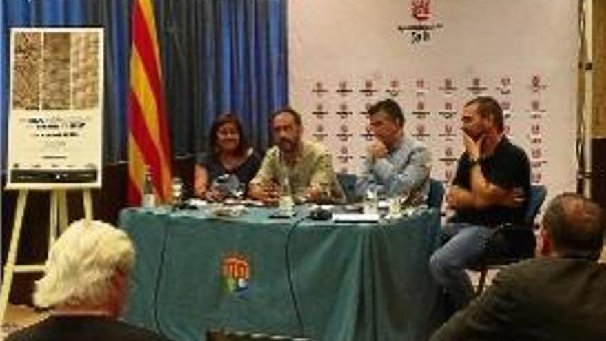 Tona Torres, Carles Alcoy, Jordi Viñas i Àlex Barceló, en la presentació.