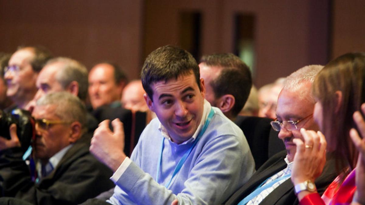 El diputado José Antonio Coto durante el XIII Congreso del PPC celebrado el mayo de 2012.