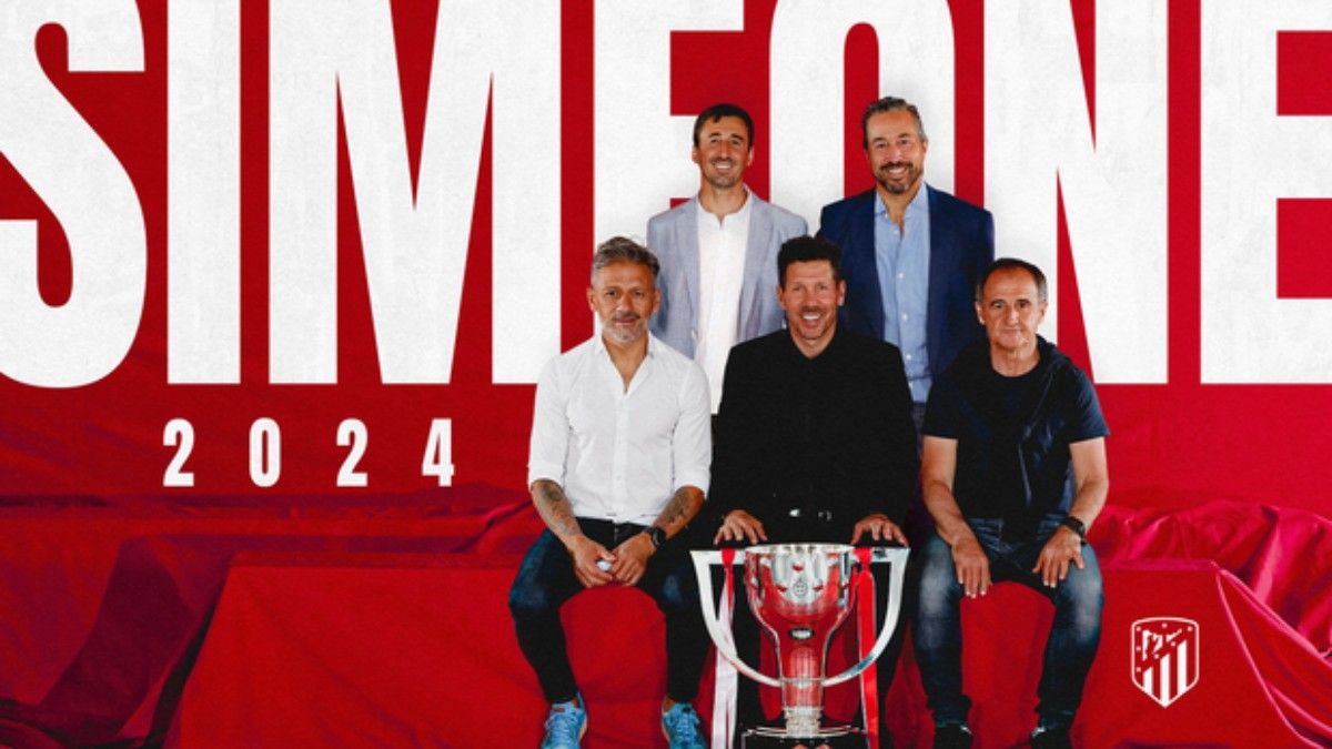 Simeone renueva hasta 2024