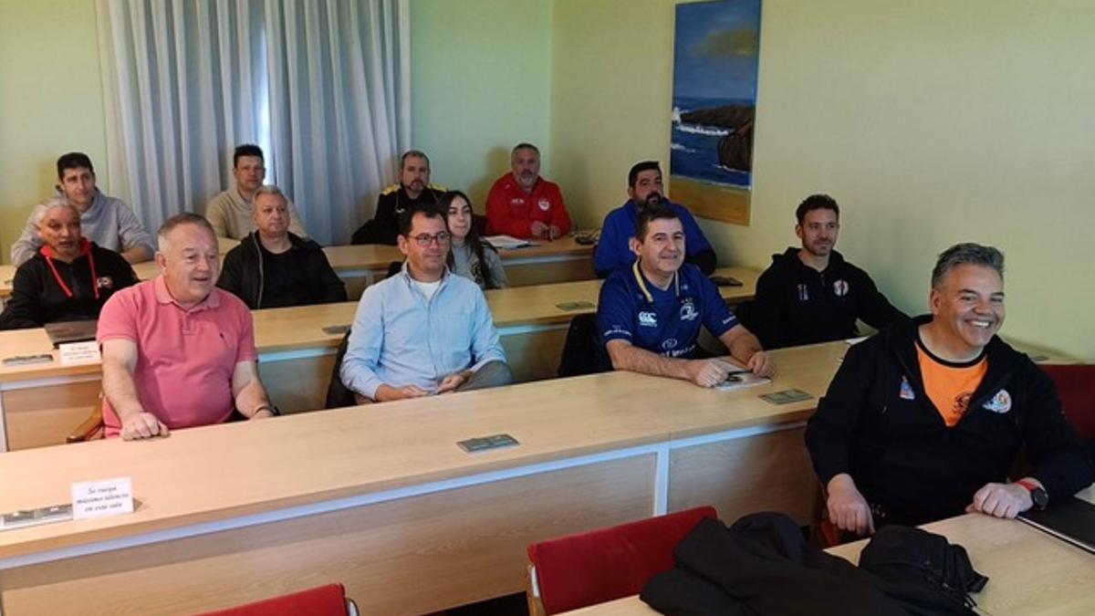 Participantes en el curso de formación