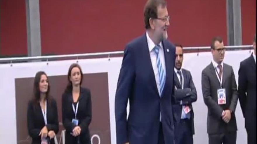 Rajoy y Báñez, en la cumbre europea de empleo de Milán