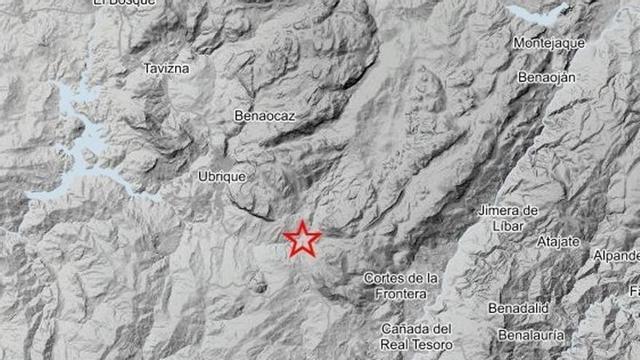 Dos terremotos de magnitud 3,8 y 2,4 se sienten en Ubrique y en varios puntos de Málaga.