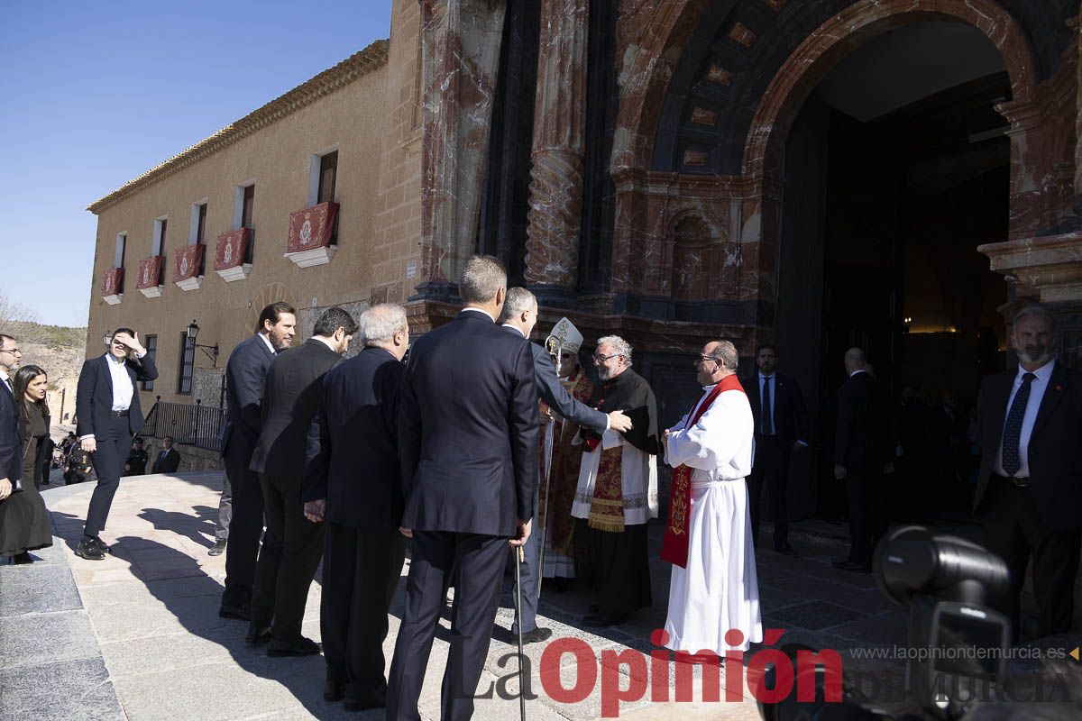 Visita de los reyes de España a Caravaca (explanada de la Basílica)