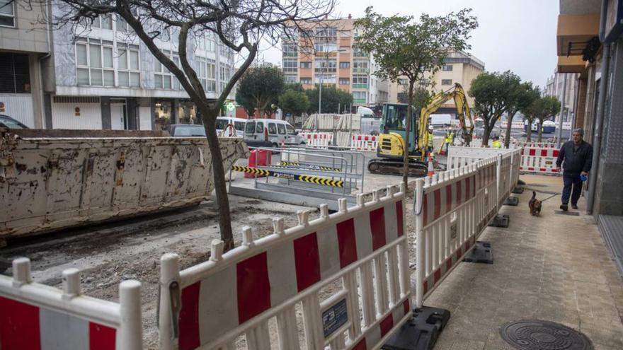 Obras en Sol y Mar, en febrero.