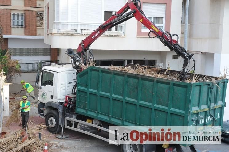 Desalojo y limpieza de la guardería de La Fama