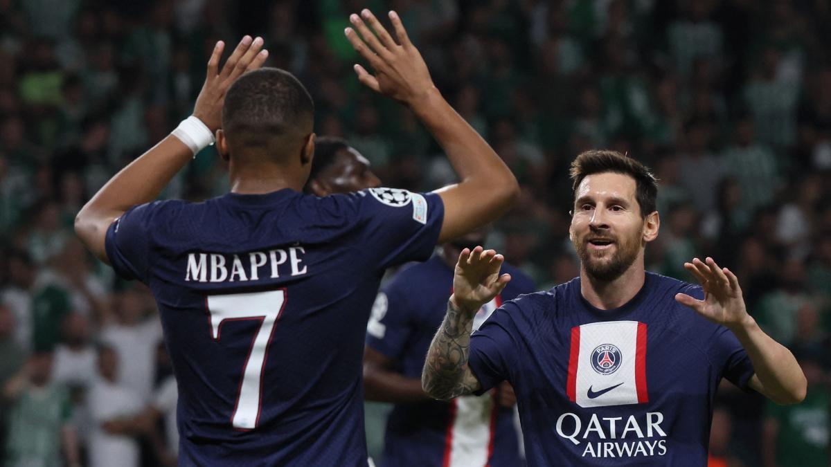 El PSG tiene en sus filas al máximo goleador (Mbappé) y asistente (Messi) de la Ligue 1