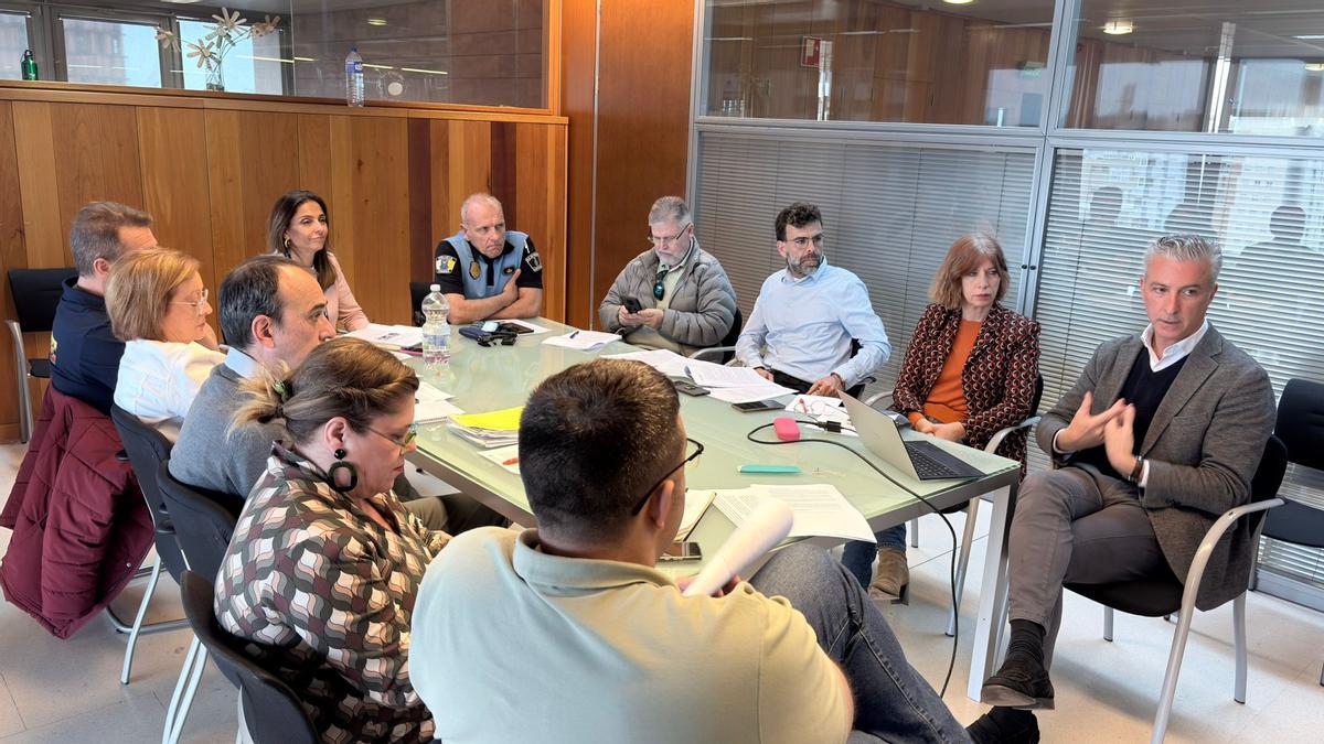 Reunión de la Mesa del Taxi.