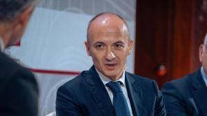 Óscar García Maceiras, consejero delegado de Inditex, durante su intervención en Wake Up Spain.