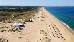 Playa de Carvalhal, en Comporta, a 120 kilómetros de Lisboa.