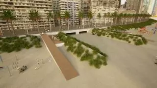 Benidorm prevé crear dunas artificiales para proteger del cambio climático sus playas