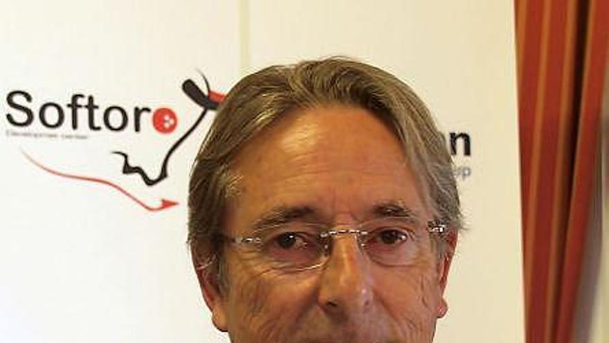 Luis Bedate, empresario y presidente de Softoro.