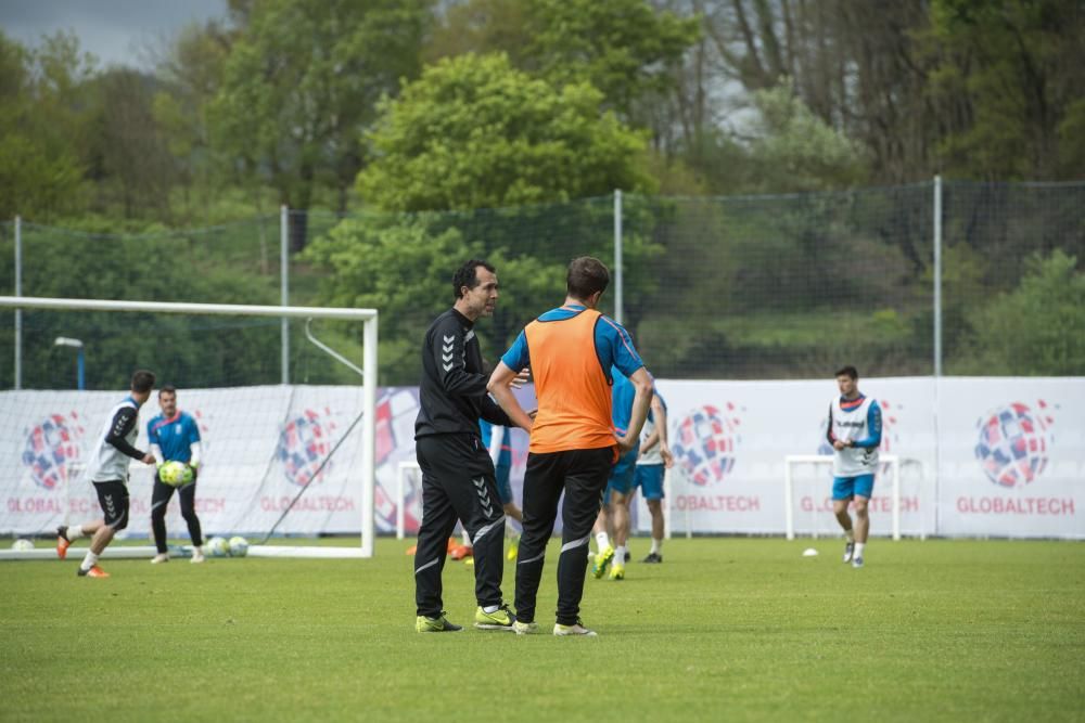 Entrenamiento del Real Oviedo