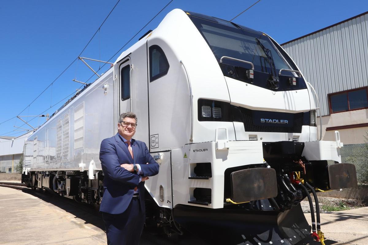 Íñigo Parra , presidente de Stadler Rail Valencia.