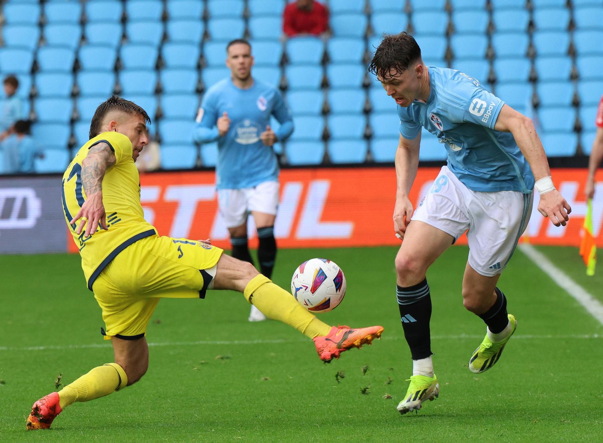 El Celta-Villarreal, en imágenes