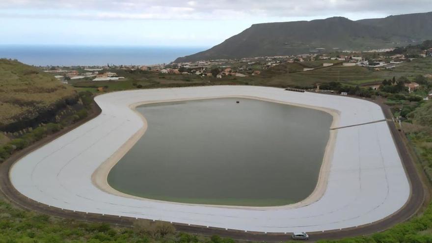 Las 21 balsas de Tenerife están a la mitad  de su capacidad por la escasez de lluvias