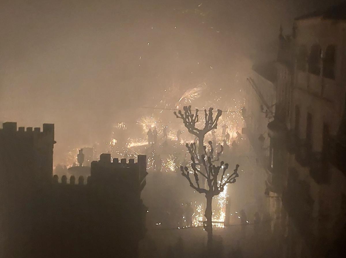 Imagen de los participantes en la Cordà de Bocairent, que tuvo lugar este fin de semana.