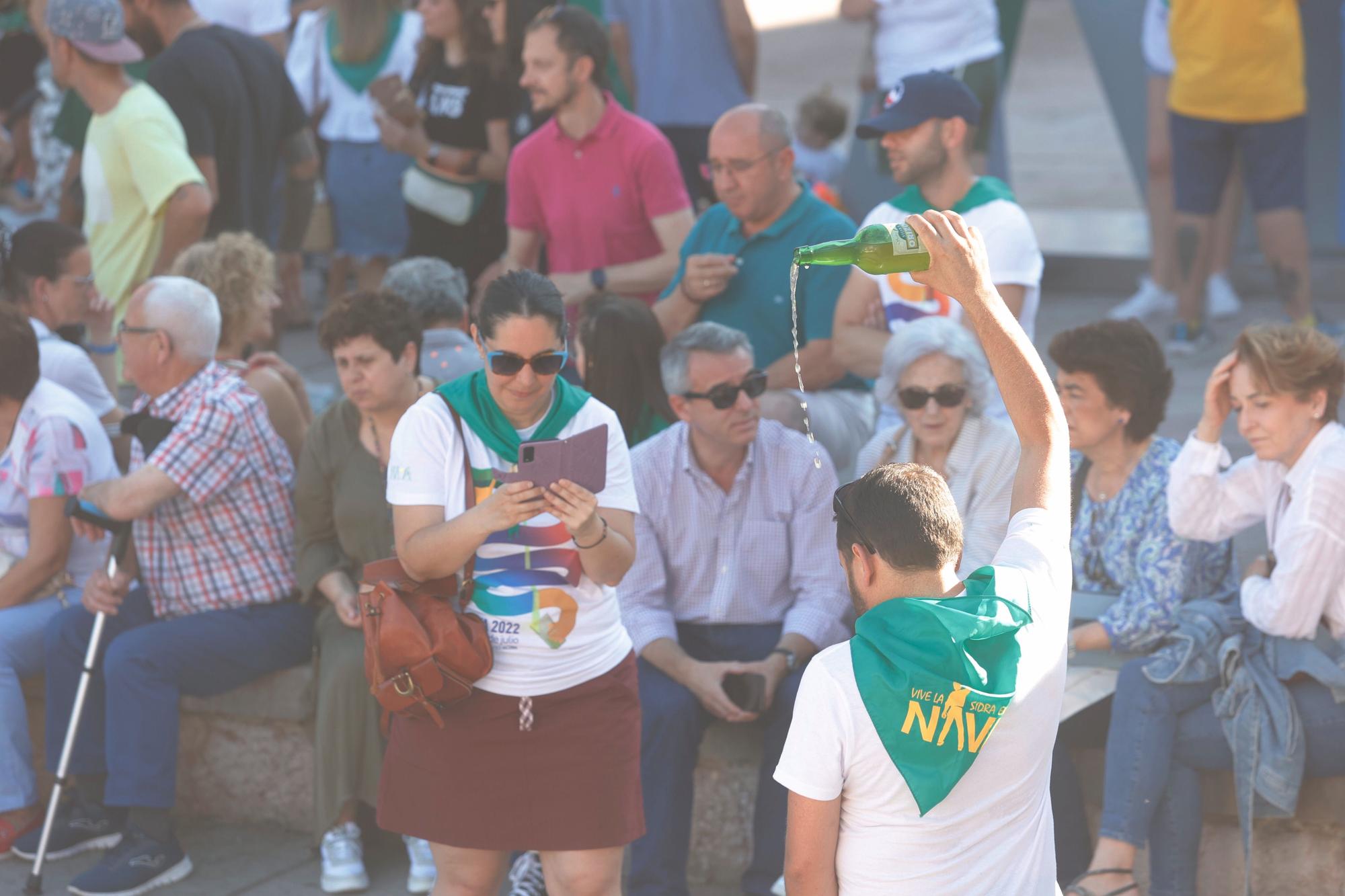 En imágenes: así fue el día grande del Festival de la sidra de Nava