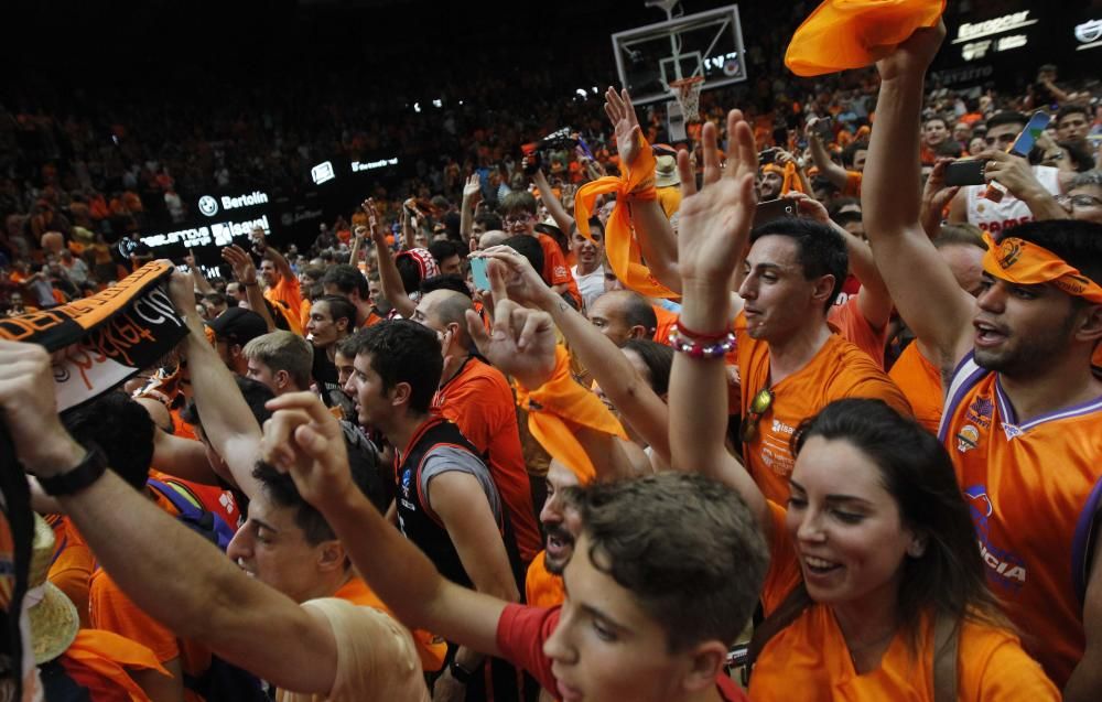 Así ha sido la celebración del Valencia Basket