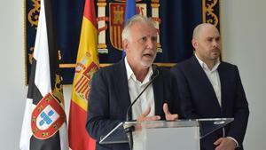 El ministro Ángel Víctor Torres, en Ceuta, el pasado 10 de agosto
