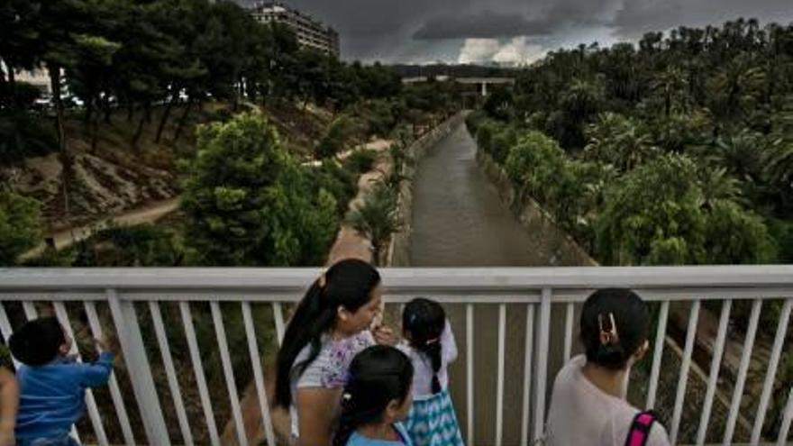 La tormenta pasa sin hacer daño por Elche