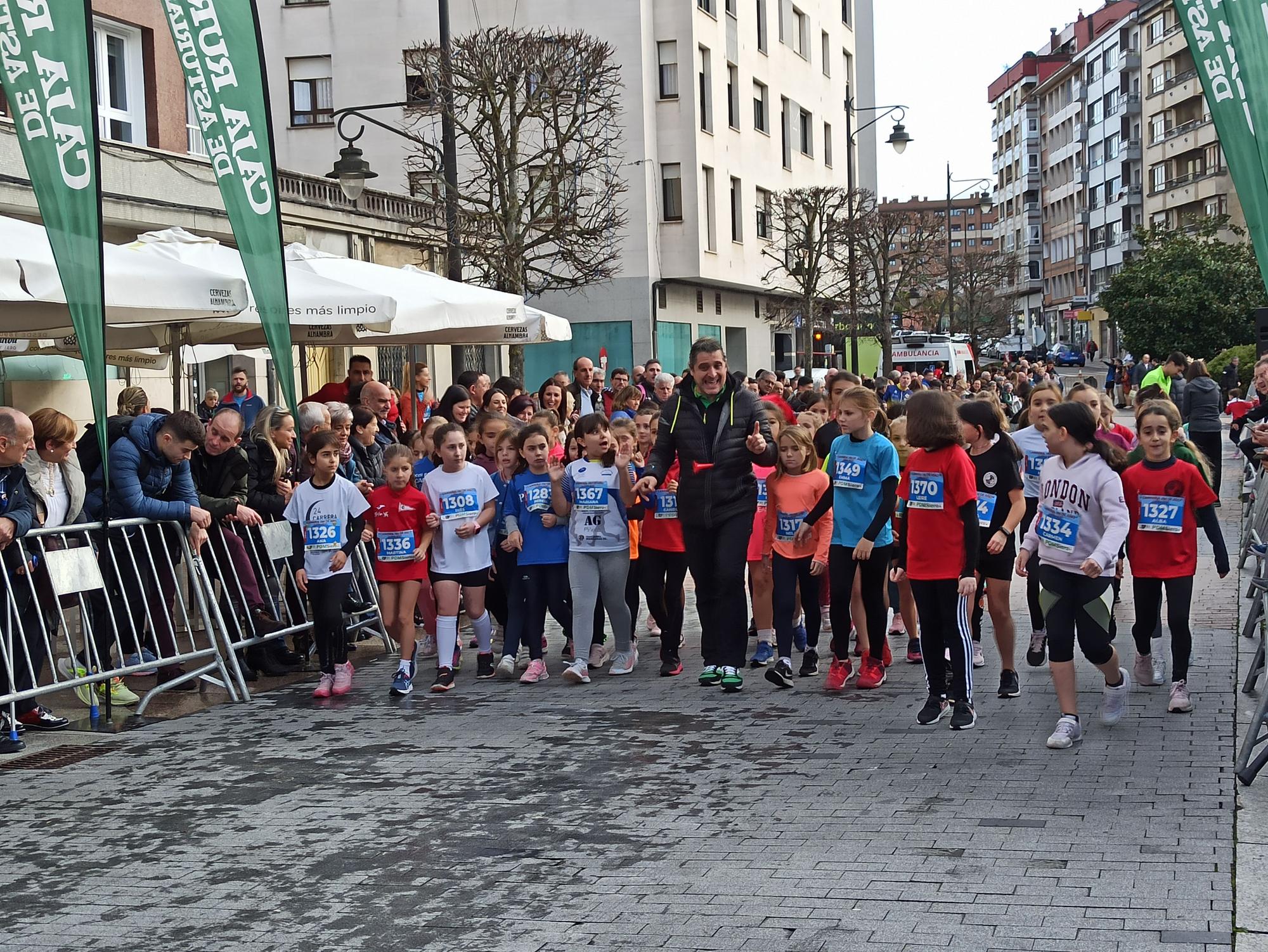 Casi 1.500 participantes disputan la carrera de Fin de Año de Pola de Siero