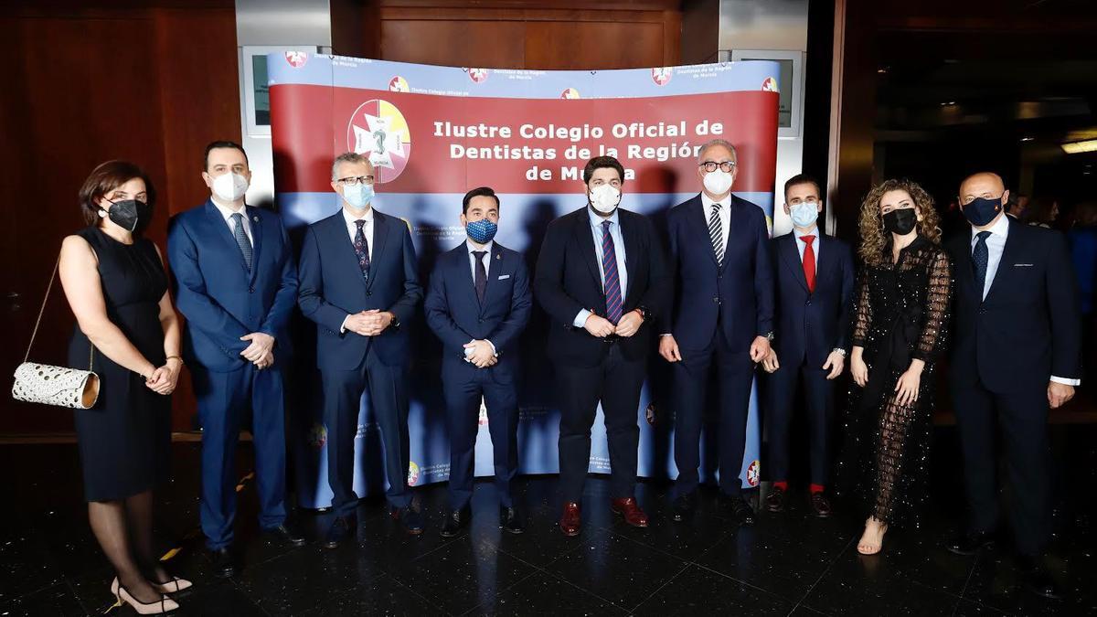 Un momento de la gala del Colegio de Dentistas de la Región