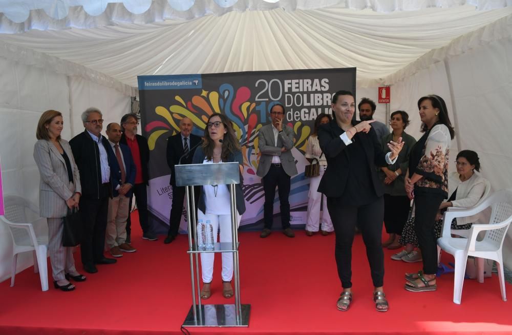 Inauguración Feira do Libro A Coruña 2019