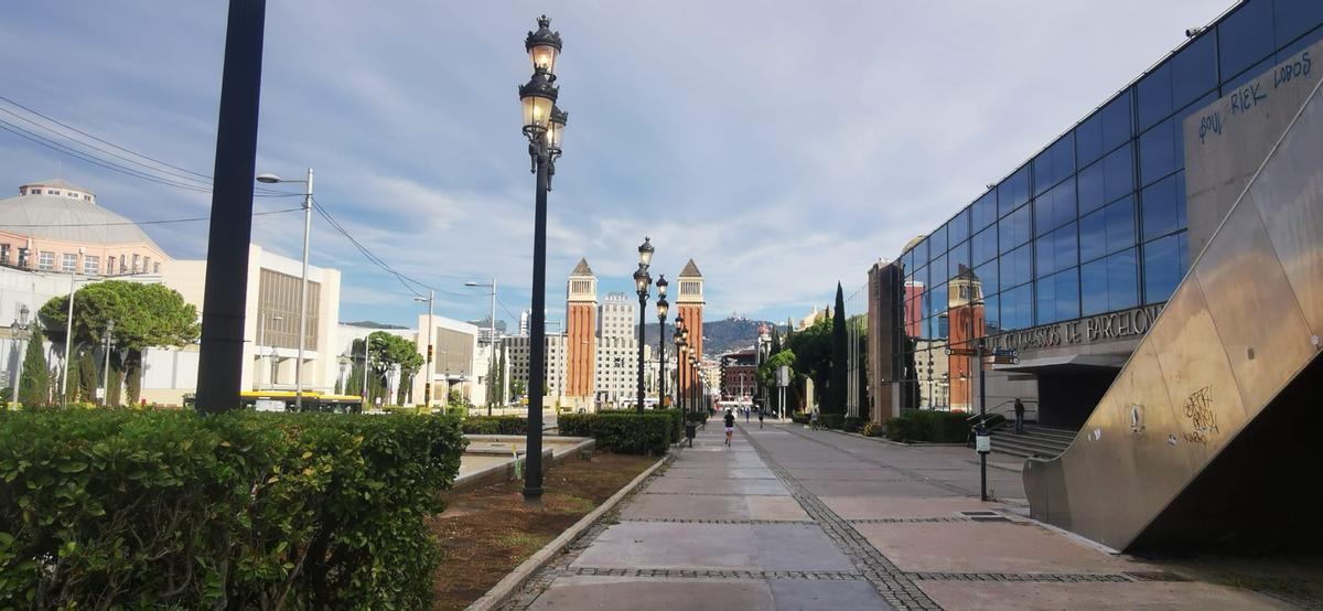 Luces abiertas en Maria Cristina tras la Vuelta en Barcelona