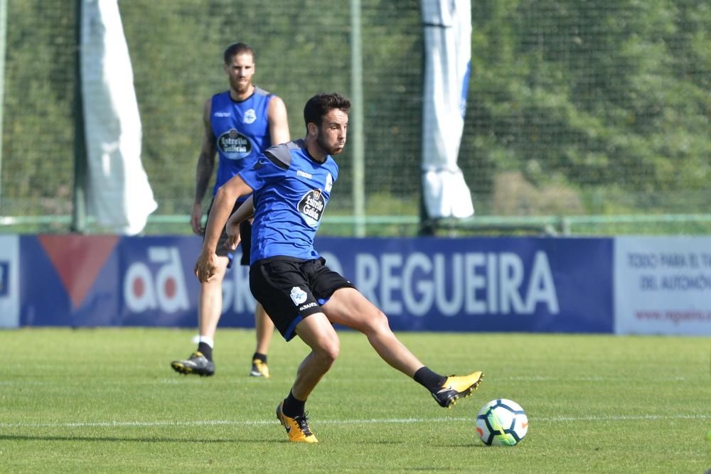 Entrenamiento del Deportivo 2 de agosto