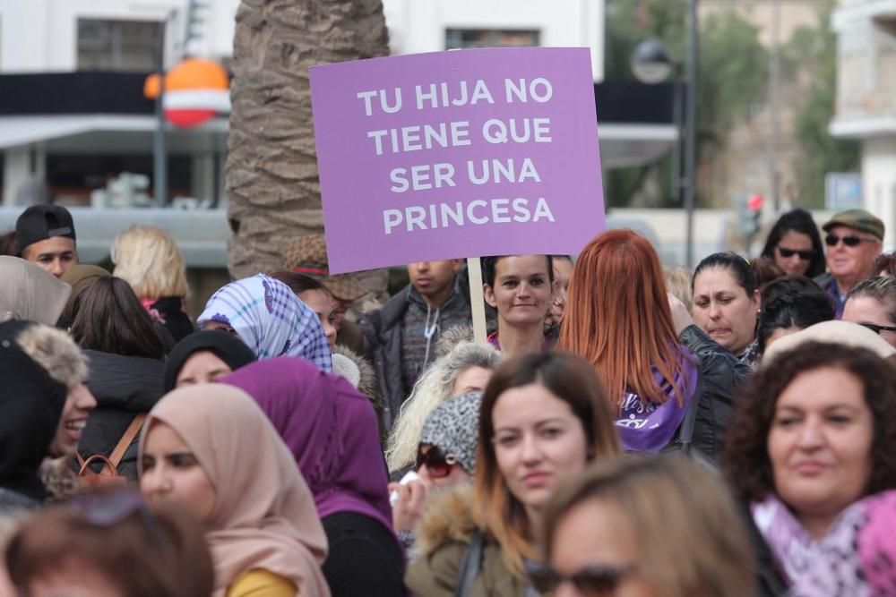 Marcha Mujer en Cartagena