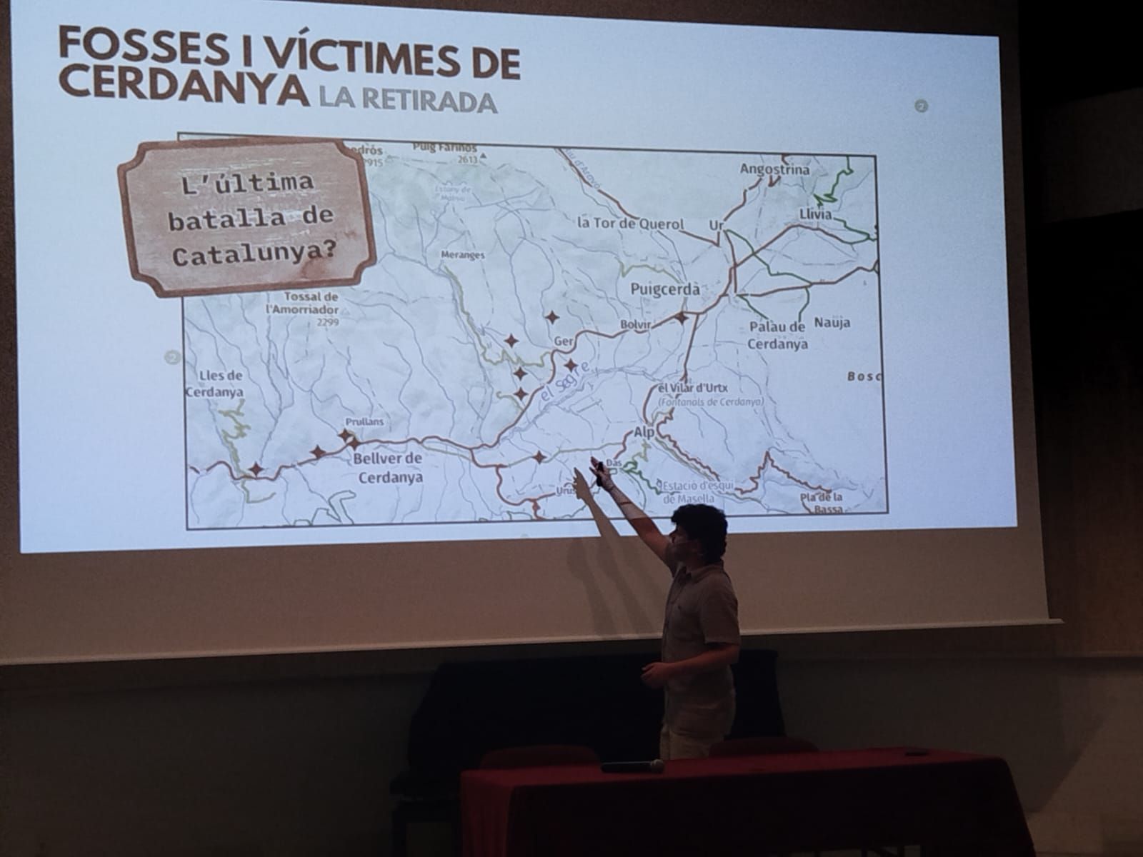 Marc Pont exposa els resultats de l'estudi