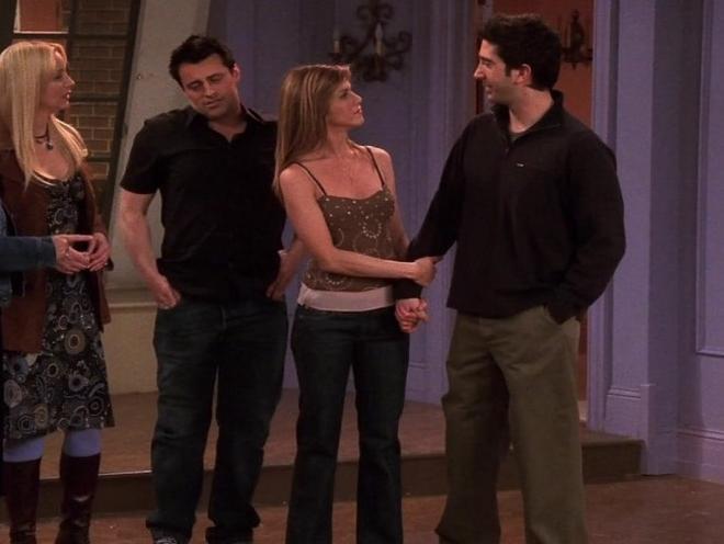 Rachel Green en el episodio final de Friends