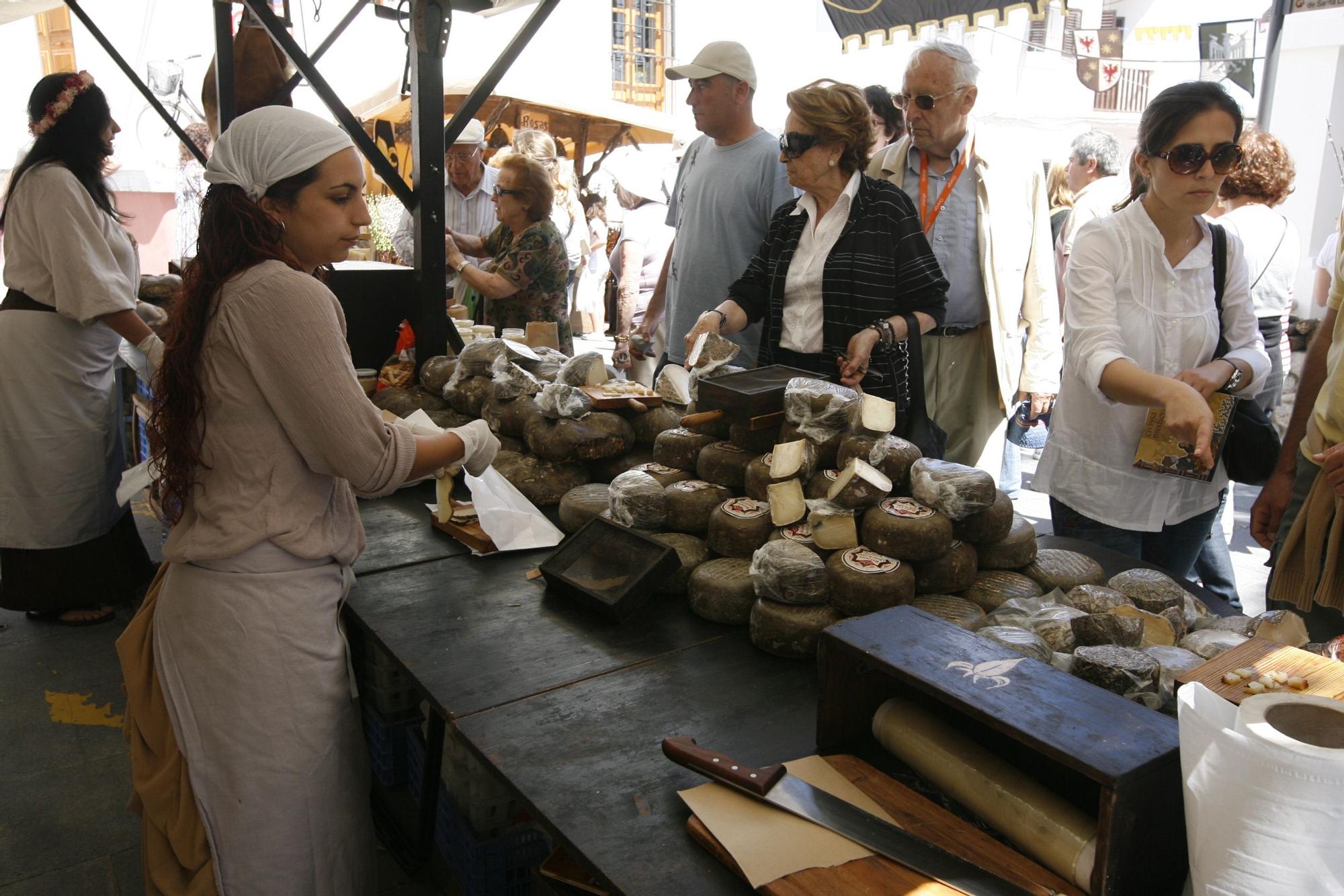 Edición de 2009 de la Feria Medieval de Ibiza.