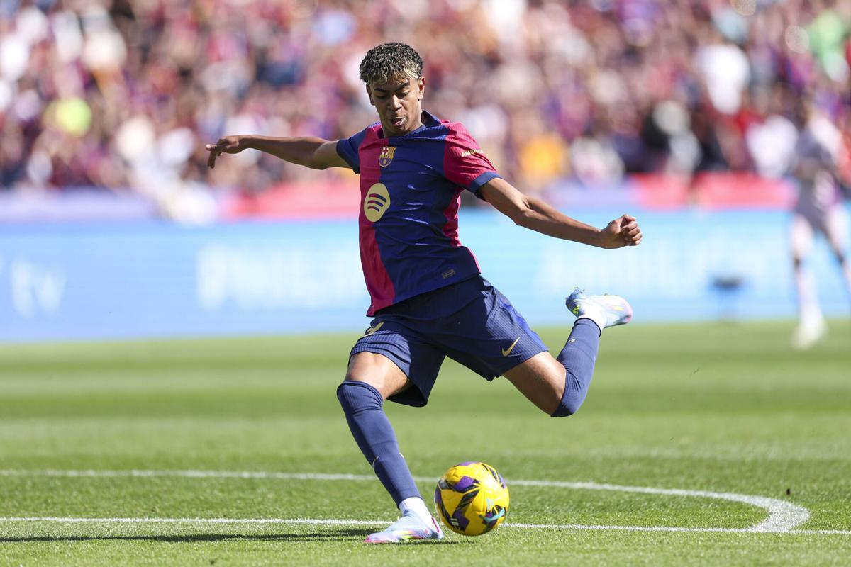 Lamine Yamal contra el Girona