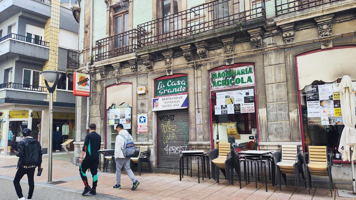Vista del edificio a la venta.