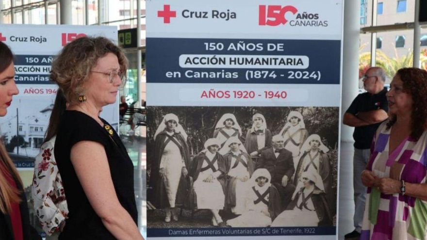 Commemorating 150 Years of the Red Cross in the Canary Islands at the Santa Cruz Interchange