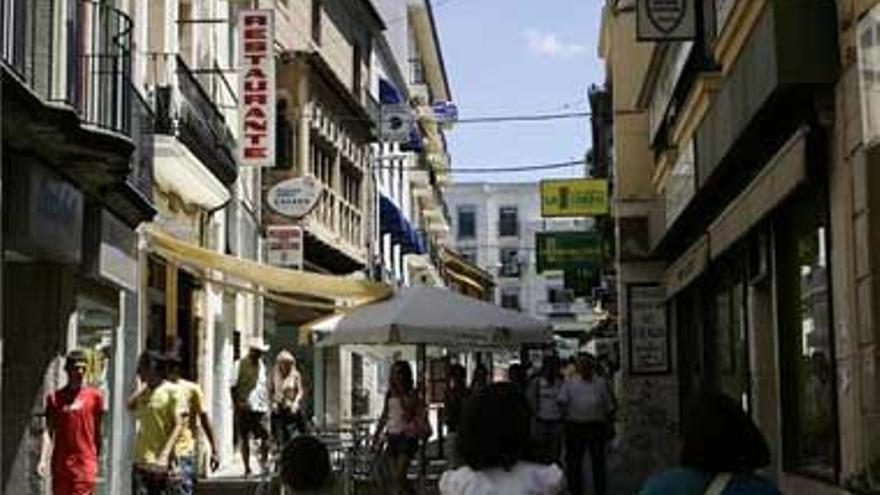 La zona comercial se prepara para dotarse de un microclima